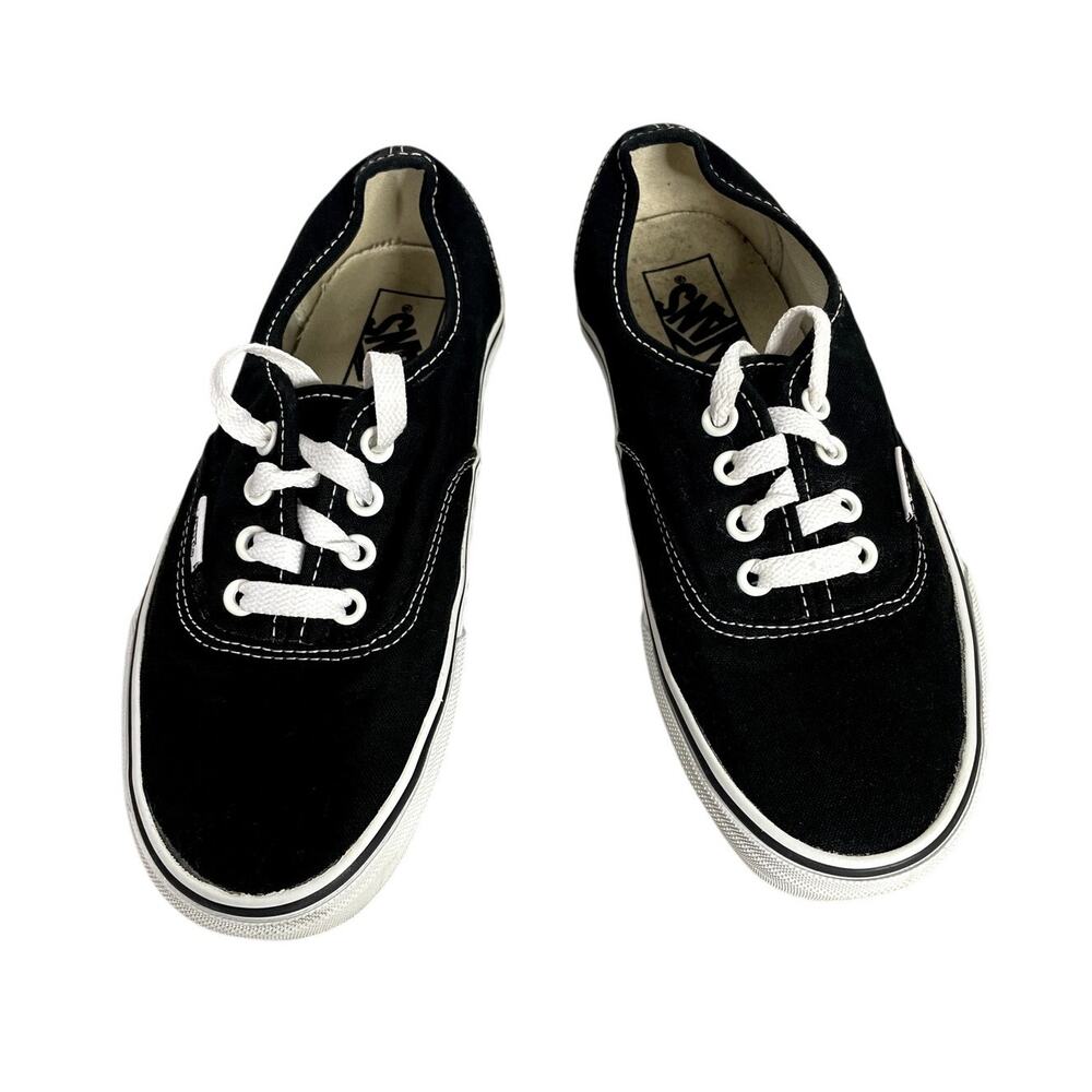 Vans Men's Low Top Sneakers Black 5.5